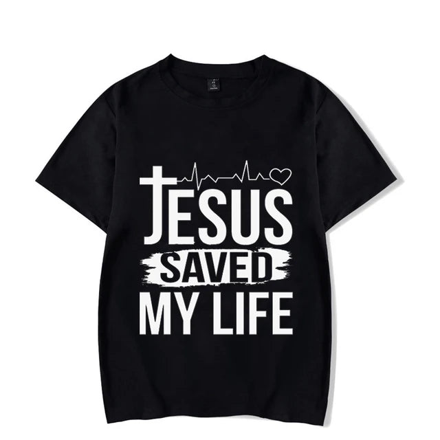 JESUS SAVED MY LIFE TSIRT (women’s)