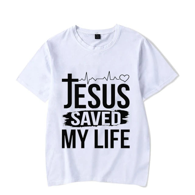 JESUS SAVED MY LIFE TSIRT (women’s)