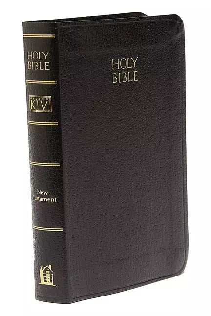 KJV Pocket New Testament and Psalms, Black, Imitation Leather, Red Letter, Ribbon Marker, Presentation Page, Gift Box [Imitation Leather]by Thomas Nelson