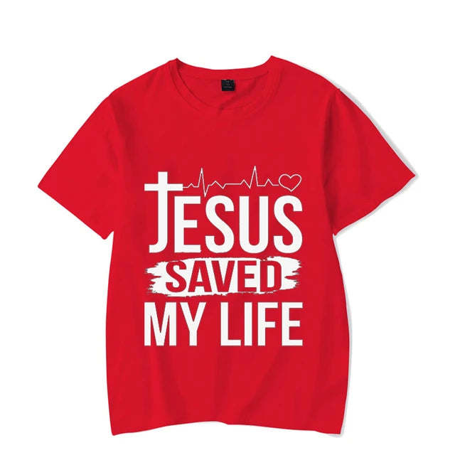 JESUS SAVED MY LIFE TSIRT (women’s)