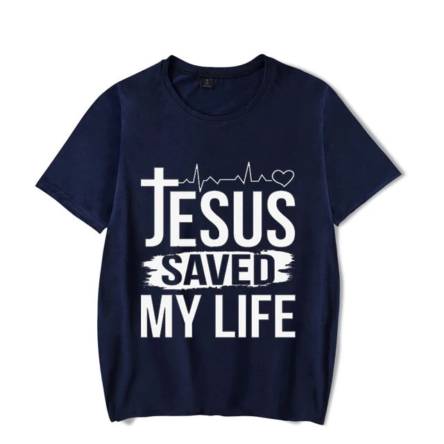 JESUS SAVED MY LIFE TSIRT (women’s)