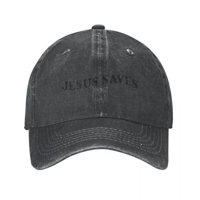 JESUS SAVES HAT