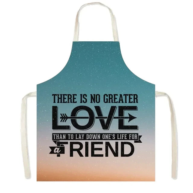 CHRISTIAN BIBLE VERSE APRON(kids)