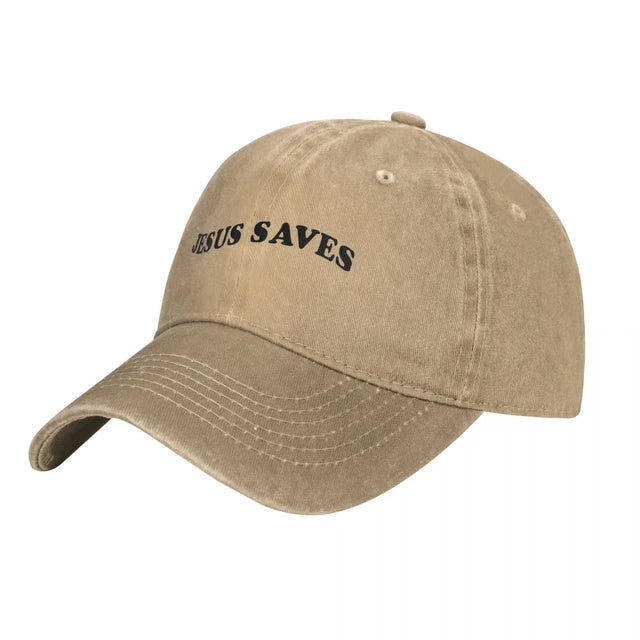 JESUS SAVES HAT