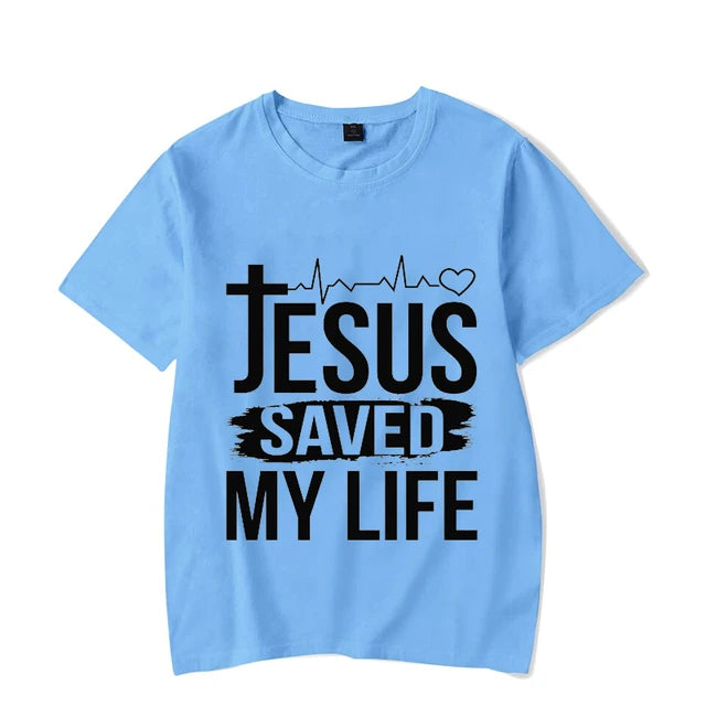 JESUS SAVED MY LIFE TSIRT (women’s)