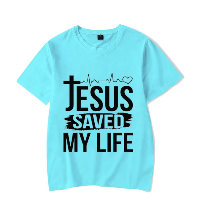 JESUS SAVED MY LIFE TSIRT (women’s)